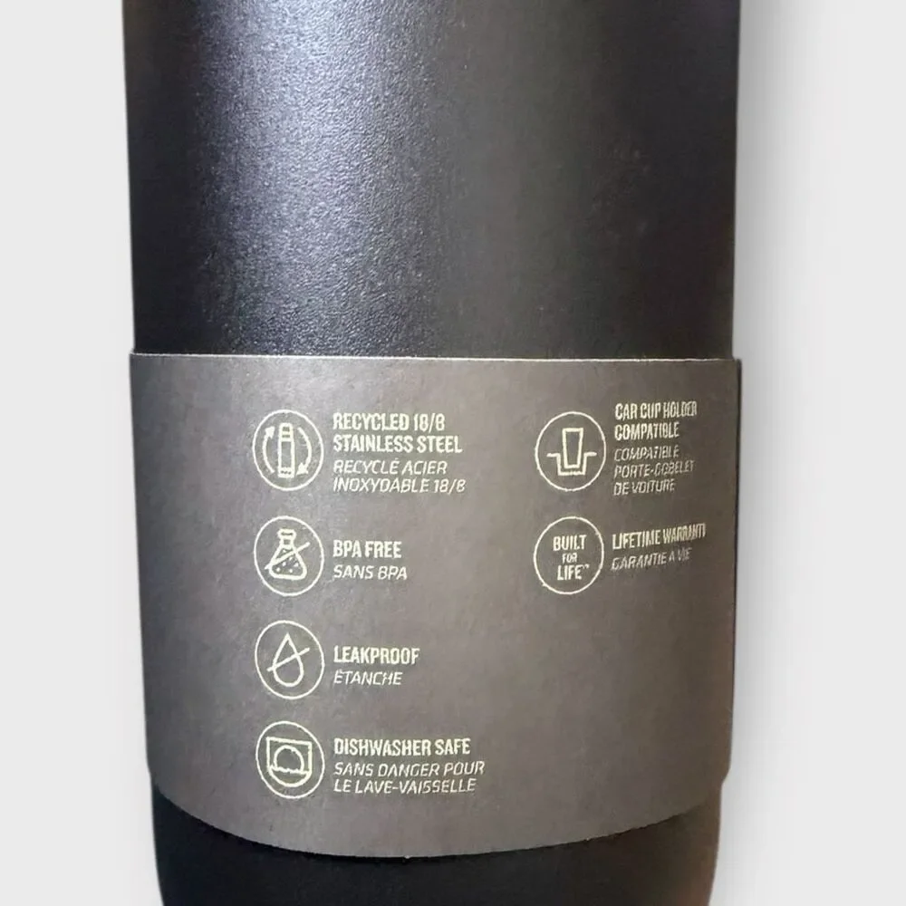 Stanley Black Chroma 20 oz All Day Slim Bottle /30 oz Quencher H2O Tumbler (c) - Picture 8 of 9